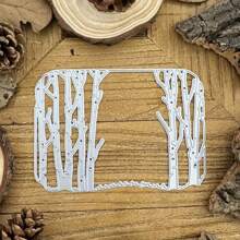 1 件装 木质背景切割刀 模切模具 金属切割剪贴簿 碳钢