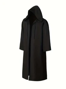 1pc Adult Festival Knight Hooded Robe Dress Up Cape For Various Party Cosplay Props - Multicolor - View 10