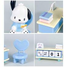 Sanrio 1pc Cartoon Cube Calendar - Adorable Cartoon Desk Decor, Perfect For Office Or School, Great Gift For Kuromi And