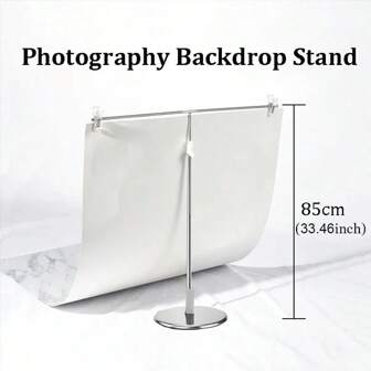 Photography Photo Backdrop Stands Adjustable T-Shape Background Frame Support System Stands With Clamps For Video Studio