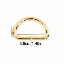 5 piezas Hebilla de mochila de metal resistente - Broches de cinta versátiles para artesanía en , cinturones, bolsas y bolsos - Accesorios de cierre con estilo y - Multicolor - Ver 3