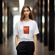 [Impresión por transferencia de calor personalizada] Servicio de diseño creativo de impresión por transferencia de calor - Camiseta de Navidad impresa por transferencia de calor, pegatina de planchar para ropa, almohadas, sudaderas, manualidades DIY - 11x11cm - Ver 2