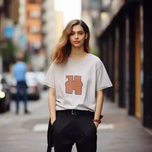 [Impresión por transferencia de calor personalizada] Servicio de diseño creativo de impresión por transferencia de calor - Camiseta de Navidad impresa por transferencia de calor, pegatina de planchar para ropa, almohadas, sudaderas, manualidades DIY - 11x11cm - Ver 5