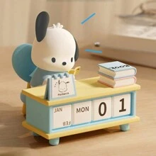 Sanrio 1pc Cartoon Cube Calendar - Adorable Cartoon Desk Decor, Perfect For Office Or School, Great Gift For Kuromi And