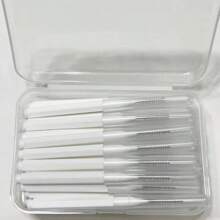 20pcs/50pcs Disposable Mini Eyebrow Brush Lightweight Eyebrow Lifting Brushes Micro Eyelash Brush Applicator Tool Portable Eyebrow Perm Brush