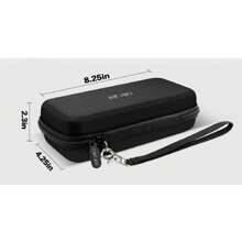 ALKOO Estuche para 6 dardos de punta de acero y blanda, soporte de almacenamiento y transporte para puntas de dardo, vástagos y plumas, y accesorios adicionales (solo el estuche, sostiene 6 dardos) - Negro - Ver 3
