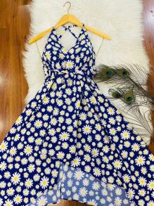 Women Dresses - Xanh đậm - Xem 1