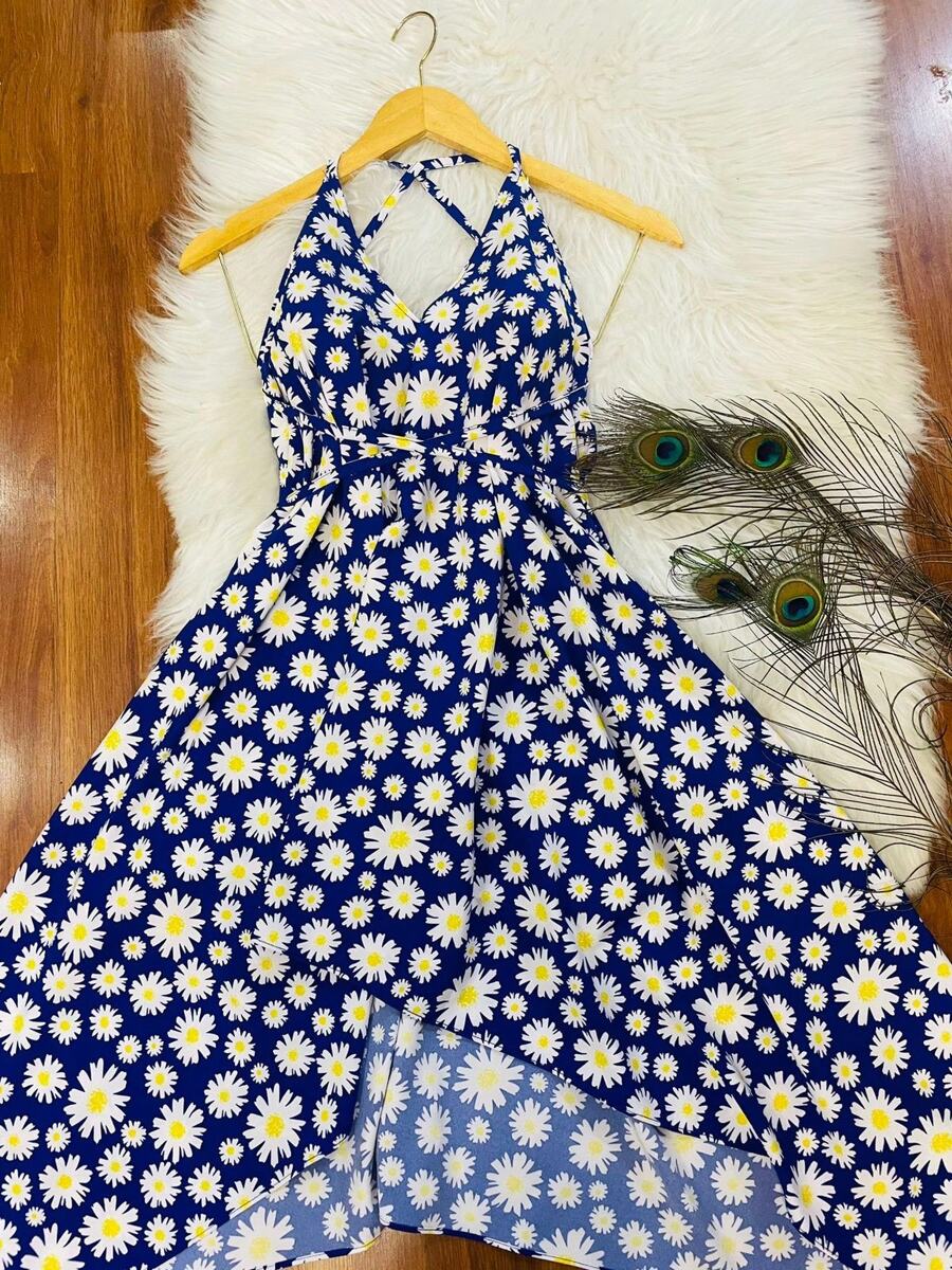 Women Dresses - Xanh đậm - Xem 1