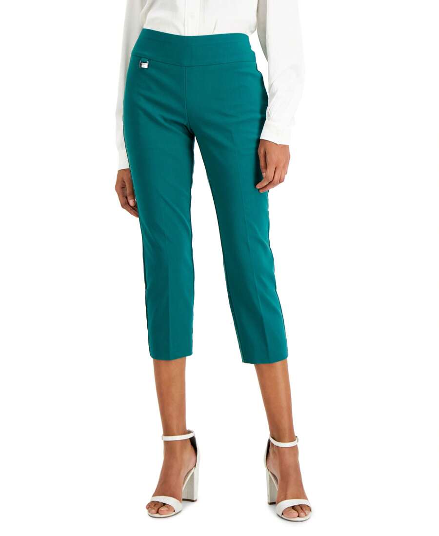 Alfani Essential Capri Pull On With Tummy Control Sizes