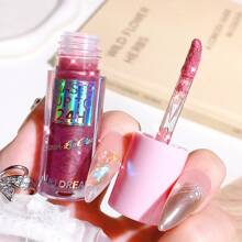 JUJU DREAM Brillo de labios brillante con tres tonos rosas, acabado suave, resistente al agua, no pegajoso, fórmula de alto pigmento. Consigue unos labios perfectos sin esfuerzo. Regalo ideal para el Día de San Valentín