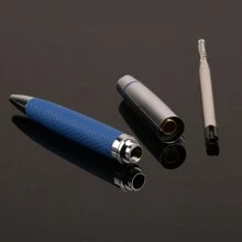 Customized Engraved Silver Color Gift Roller Ball Pen Ballpoint Pen Set - With PU Leather, Metal Pen Gift Box Luxury Pen Smooth Writing Pen, Nice Gift For Office, Friends, Colleagues, School Back To School - 3052# - View 10