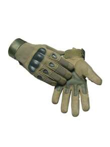 Gloves For Men, Touchscreen Motorcycle Gloves With Hard Shell & Palm Padding For Sports Motorcycle Cycling Airsoft Paintball Hunting Hiking Camping Climbing,Average Size,Winter Hand Warmers