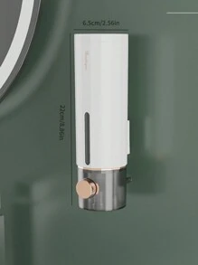 Wall Mounted Liquid Dispenser For Lotion, Hand Soap, Shampoo, Body Wash For Home, Hotel, Bathroom, Kitchen Home Bathroom Decor Summer Back To School