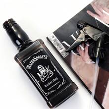 3 色复古 16.91 盎司/500 毫升发胶瓶威士忌油喷雾罐沙龙专业美发造型工具适合发型师 - 彩色 - 查看 5