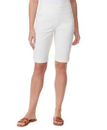 Petite Amanda Pull-On Bermuda Shorts