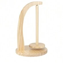 QJH 1pc Classic Wooden Yarn Manual Winder, Wool Yarn Holder, Cashmere Yarn Storage Rack Shelf, Yarns Wiring Rotating Tool, DIY Knitting, Embroidery, Crochet Perfect Craft Accessory