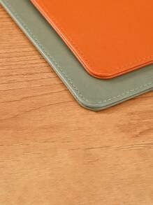 1pc Retro Vintage A4 PU Leather Magnetic Closing Clipboard, Customizable Text, Writing Pad For Office, Meetings, File Organization Back To School,School Supplies