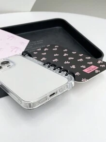 1 个翻盖蝴蝶印花手机壳适用于 Apple iPhone 11/12/13/14/15/16 Pro Max、Galaxy A05/A15/A25/A35/A53/A54/A55/S23/S24 Ultra - 無色 - 查看 6