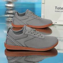 Unisex Woven Breathable Cloth Loafers, Slip-On Flat Casual Shoes For Spring Autumn, Available In White, Brown, Gray, Black, Blue. Note: Runs Small, Recommend Sizing Up. Rope Sole Is Relatively Hard, And Handmade Craftsmanship Is A Bit Rough. - Grey - View 5