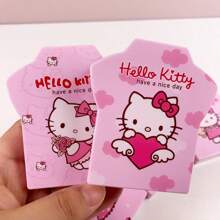 Sanrio Cartoon draagbare kam Yoki Flip Cover compacte spiegel Valentijns haarstylingtool