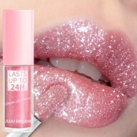 JUJU DREAM Shimmering Lip Gloss With Three Shades-Pink Tones, Smooth Finish, Waterproof, Non-Sticky, High-Pigment Formula. Achieve Perfect Lips Effortlessly. Ideal Valentine's Day Gift