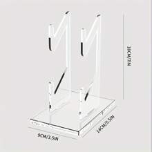 适用于 Nintendo Switch 游戏机的透明控制器支架