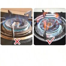 Set de 10 piezas de cubiertas desechables de aluminio para quemadores de estufas de gas, cubiertas protectoras resistentes a altas temperaturas adecuadas para estufas de gas, utensilios de cocina y cocinas del hogar (color aleatorio) - Multicolor - Ver 7