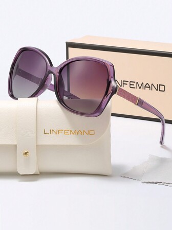  LINFEMAND High-Quality Cat Eye Frame Gold Glitter Decor Fashion Glasses For Women, Suitable For Daily Wear, Bonfire Party, Holiday Gift Fashion Glasses For Women,Shades For Ladies,Fall Winter Outfits,Beach Accessories,Vintage Retro Y2k Basics Eyeglasses,Business Casual Gifts,Perfect For Everyday Wear,Seaside,Beach,Vacation,Walking,Shopping,Driving,Street Photos For Summer Beach Vacation,Outdoor,Travel