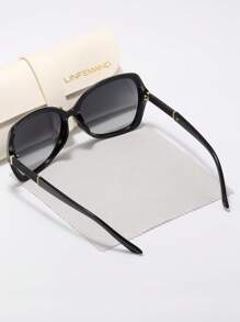 LINFEMAND 高品质猫眼框金色闪粉装饰时尚眼镜，适合日常佩戴、篝火晚会、节日礼物等场合，是女士时尚眼镜、時尚眼鏡、秋冬装扮、沙滩配饰、复古Y2K基础款眼镜、商务休闲礼品的理想之选。适合日常佩戴、海边、沙滩、度假、散步、购物、驾车、夏季海滩度假街拍、户外活动和旅行。 - 彩色 - 查看 6