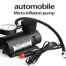 PINKSHOP Mini Portable Air Compressor - Black - View 4