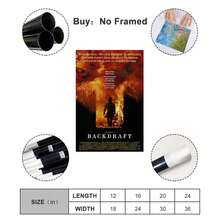 Backdraft Poster Movie Canvas Poster Wall Art Bedroom Decor Living Room Decoration Gift - Unframe-style - View 3