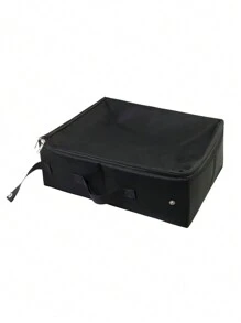 便携式可折叠猫砂盆带盖、手柄和猫砂盘，轻便旅行猫砂盆，猫和小猫必备 - 彩色 - 查看 11