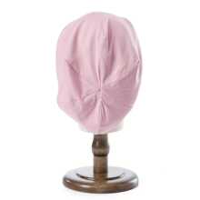1pc Solid Color Unisex Adjustable Modal Satin-Lined Sleeping Cap, All Season - A - View 4