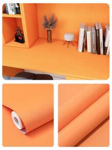 1 Pc Waterproof And Heat Resistant Easy Paste Self-Adhesive Kitchen Wallpaper For Cabinet Doors And Countertops - Oil Proof PVC, Renovation Stickers Peel Wall Panels, Wall Paper, Wallpapers, Spring Decoration Items Refresh Your Home, Rama Decoration Stickers - Multicolor - View 14