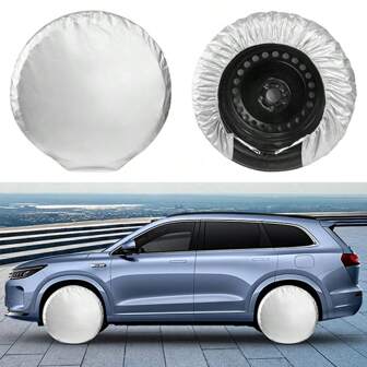 Cross-Border Automotive Reservewielhoes, 190T Taffeta Anti-Wind Haak Universele Bandenhoes, Zonwering, Waterdicht