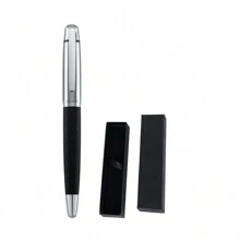 Customized Engraved Silver Color Gift Roller Ball Pen Ballpoint Pen Set - With PU Leather, Metal Pen Gift Box Luxury Pen Smooth Writing Pen, Nice Gift For Office, Friends, Colleagues, School Back To School - 3052# - View 16