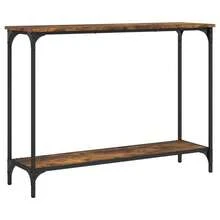 Konsolentisch Räuchereiche 101x30.5x75 cm Holzwerkstoff - Verschiedenfarbig - Übersicht 8
