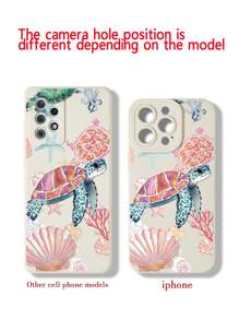 Colorful Painted Beige Soft Silicone Phone Case With Shock-Proof Design, Compatible With IPhone 16/16 Pro Max, 15 XR/7/8, 15 Pro Max/12 Pro Max/13 Pro Max/14 Pro Max, 13/14/11/12, 14/P11, P12, XS/XR/7/8P/7/8 GES2, Applicable For A13 4G, A22, A21S, A51 4G, A52, S22 Ultra, A33 5G, Compatible With Redmi 10, Redmi Note 11 4G, Redmi 11 Lite, A53, TPU A14/A23/S23 Ultra, S24, A14, A15, S23, A73, A15, A34, Redmi Phone Cases