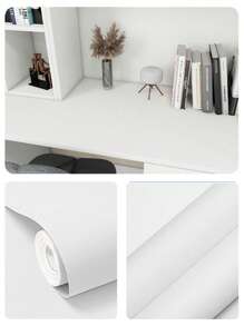 1 Pc Waterproof And Heat Resistant Easy Paste Self-Adhesive Kitchen Wallpaper For Cabinet Doors And Countertops - Oil Proof PVC, Renovation Stickers Peel Wall Panels, Wall Paper, Wallpapers, Spring Decoration Items Refresh Your Home, Rama Decoration Stickers - Multicolor - View 11