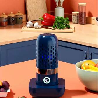 Portable Fully Automatic Fruit & Vegetable Washing Machine, USB Charging And OH Ion Purification Technology, Designed Specifically For Washing Vegetables
