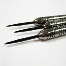 23g Darts Gift Set, Competition & Training Darts, Stainless Steel Dart Set, Suitable For Sisal & Bristle Dartboards - Dark Grey - View 8