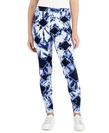 Style & Co Petite Tie Dye Leggings - Blue - View 2