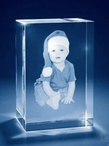 1PC Custom 3D Pet Commemorative Crystal Ornament - Laser Engraved With Photos Of Dogs/Cats, Personalized Mourning Gift. Suitable For Commemorating Pet Deaths, Rainbow Bridge Memorials, And Can Also Be Paired With LED Lamp Holders For Home Decoration. Record Precious Memories With Mao Haizi And Keep Them In Your Heart Forever.