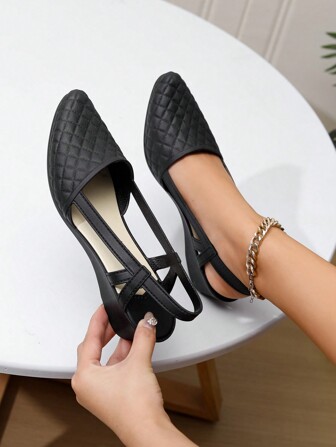 Fashionable Casual Women Wedge Sandals,Slip Resistant Breathable Summer Soft Bottom Outdoor Work Plastic Shoes