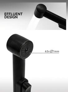 ABS Handheld Shower Shattaf Bidet Sprayer For Toilet - Black - View 4