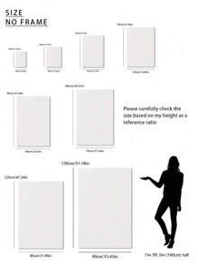 1 pieza Árbol de huellas dactilares creativo DIY para pintar con los dedos en boda, fiesta de empresa, reunión anual - Registro de entrada personalizado y divertido, pintura decorativa para sala de estar, dormitorio, póster decorativo, recuerdo significativo, lienzo, regalo único - Multicolor - Ver 5