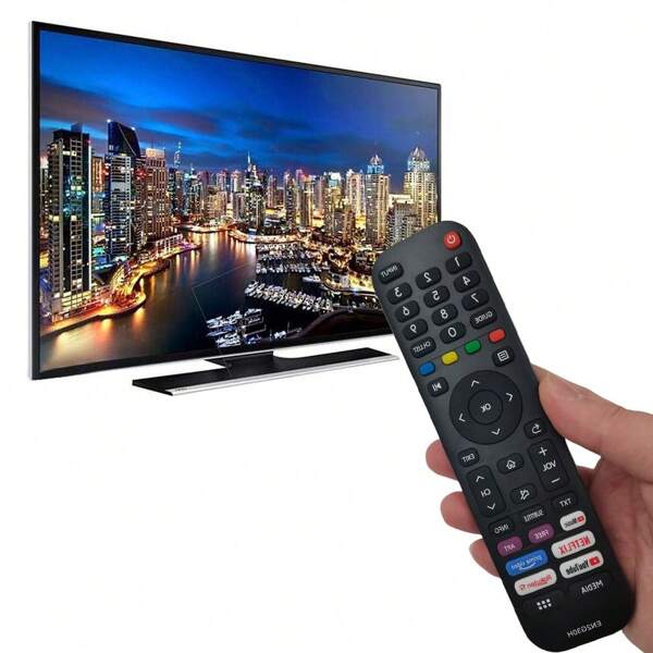 Schwarzer ABS Ersatz EN2G30H Fernbedienung für Hisense LCD Fernseher