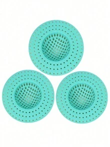 1/3pcs Kitchen Sink Bathroom Drain Filter, Floor Drain Strainer, Toilet Clogging & Pest Prevention Cover, Kitchen Sink Strainer,Kitchen Sink Drain, Bathroom Drain,Bathroom Sink Drain, Anti-Clogging Drain Cover With Filter Screen, Anti-Insect Cover, And Kitchen Water Filter