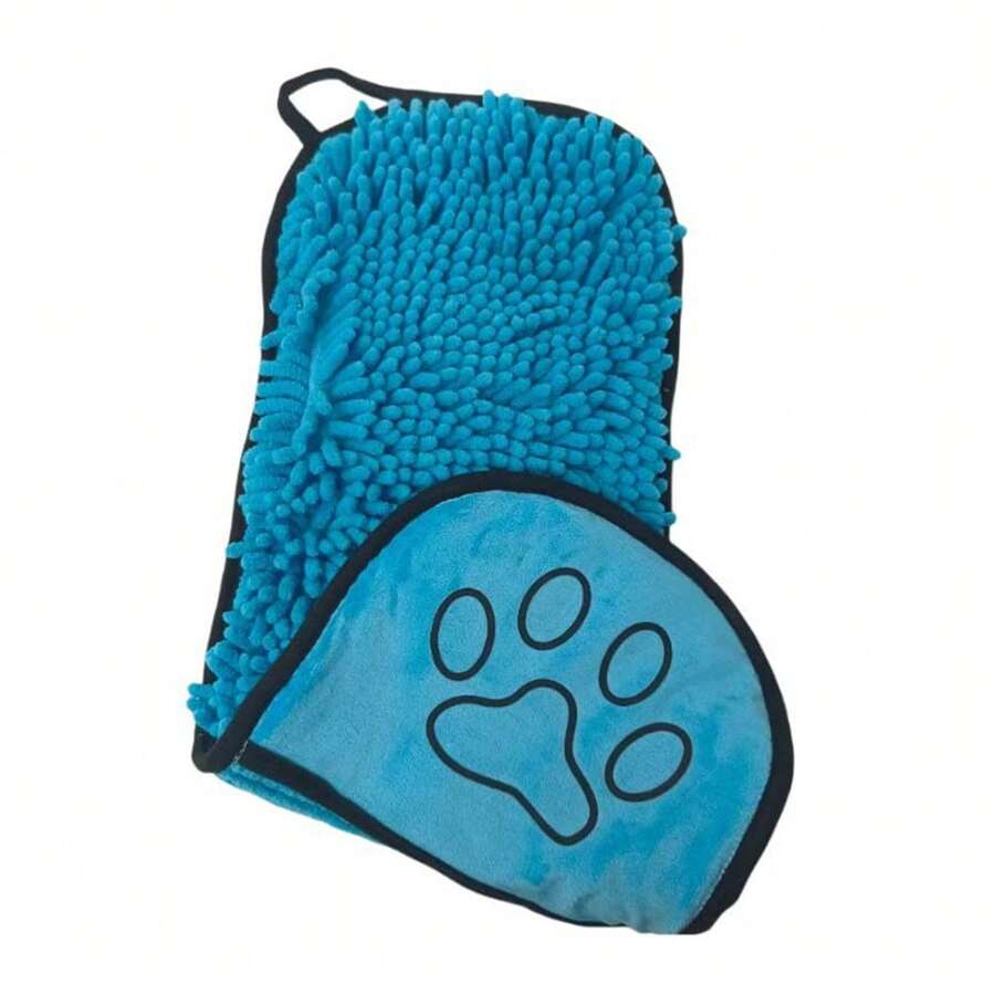 Serviette de bain pour animaux de compagnie, séchage rapide, absorbante, pour chiens et chats