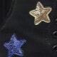 estrellas negro puro